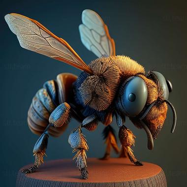 3D модель Eristalis abusiva (STL)